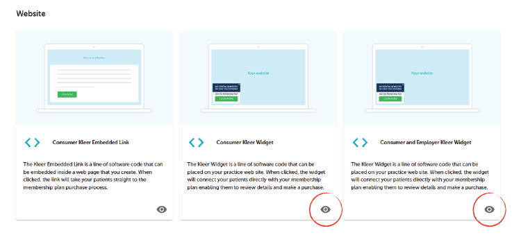 The Kleer Widget: Make it Easy for Patients to Join Your Membership Plan